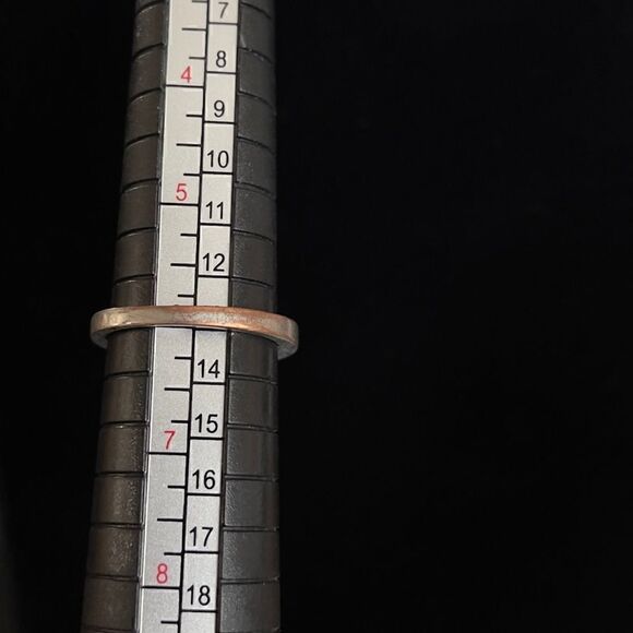 Costume heart silver tone ring - Picture 2 of 5